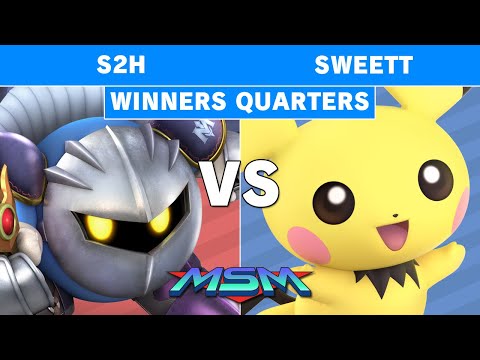 MSM 189 - S2H (Meta Knight) vs CG | SweetT (Pichu) Winners Quarters - Smash Ultimate