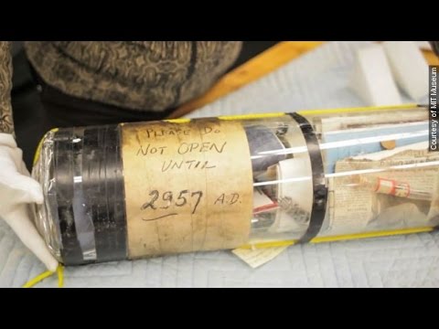 MIT Ignores Note, Cracks Open Time Capsule 942 Years Early - Newsy