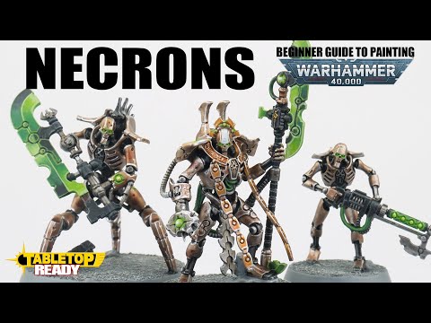 A Complete Beginners Guide To Painting Necrons