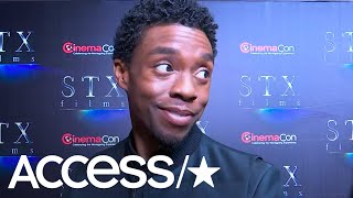 Chadwick Boseman Expertly Swerves Any 'Avengers: Endgame' Talk: 'I'm Dead!' | Access video