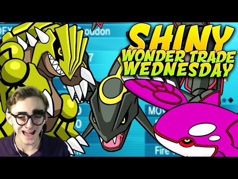 Shiny Wonder Trade Wednesday - SHINY HOENN WEATHER TRIO! - EP 2