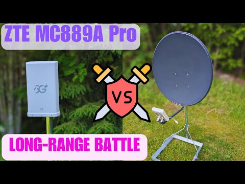 ZTE MC889A Pro Long-Range 5G-Test – Kann es die Parabolantenne schlagen?
