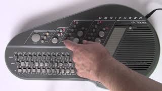 Video thumbnail for 1989 Suzuki Omnichord OM-200m Vintage MIDI Electronic Autoharp Digital Synth & Drum Machine by keyboard resource