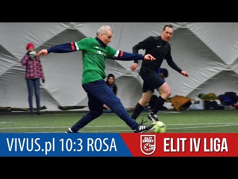 VIVUS.pl 10:3 ROSA - ELIT IV Liga ZIMA 2017