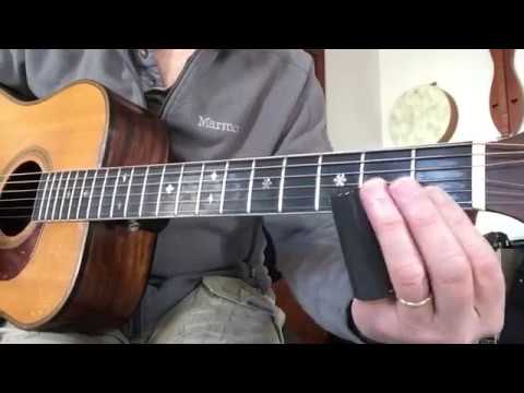 Midnight Special, open D slide tutorial