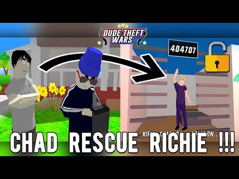 Dude Theft Wars Unlocking Richie as Chad !!! 🤔🤔🤔