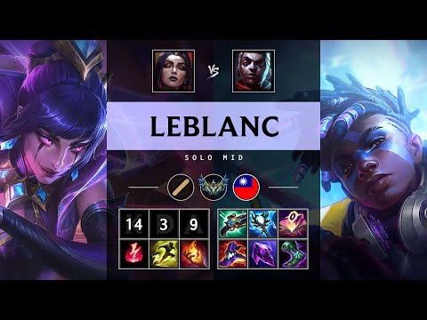 LeBlanc Mid vs Ekko - TW Challenger Patch 25.12