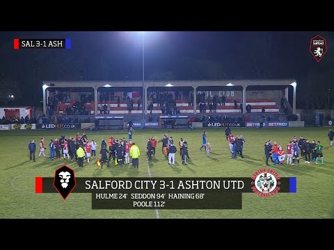 Salford City 3-1 Ashton United - Evo-Stik NPL play off semi final 26.04.16