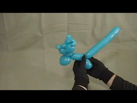 Learn how to make a balloon animal cat using balloon twisting