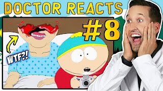 ER Doctor REACTS to Hilarious South Park Medical Scenes #8