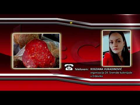 FONO: Bogdana Vukadinović - Najava 24. Sremske kulenijade u Erdeviku