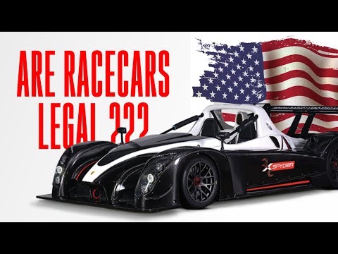 Early Morning Drive to Perimeter Mall Atlanta in the Street Legal Radical SR3 Race car!