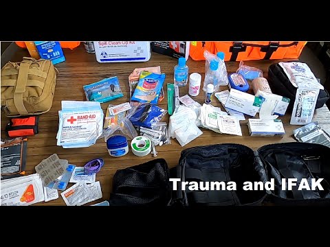 Stage 2 - Tactical (Trauma and IFAK) First Aid Kits