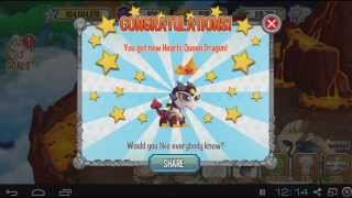 Dragon city  - Hearts Queen Dragon