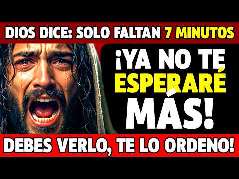 ÚLTIMO AVISO DEL CIELO: FALTAN APENAS 7 MINUTOS… DIOS NO SOPORTA ESPERAR MÁS. ¡ES AHORA!