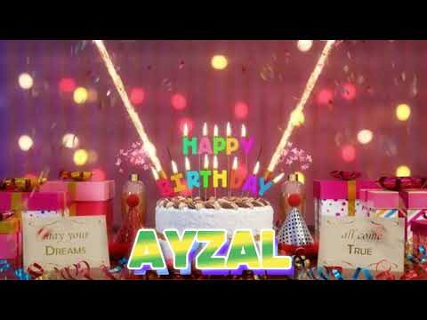 AYZAL Happy Birthday Song with Names 🌟 Happy Birthday to You
