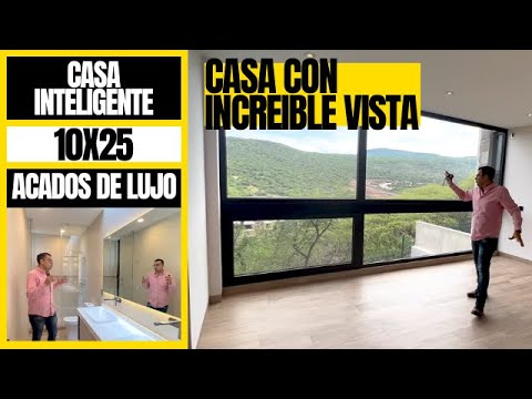 Casa de 10X25 con una VISTA INCREIBLE