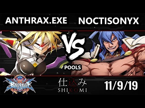 Shikomi BB:CF - Anthrax.EXE (No 11) Vs. NoctisOnyx (Azrael) BlazBlue: Central Fiction Pools