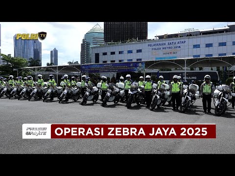 PRESISI UPDATE: POLDA METRO JAYA GELAR OPS ZEBRA JAYA TEKAN PELANGGARAN &amp; KECELAKAAN 17/11/25 14.00