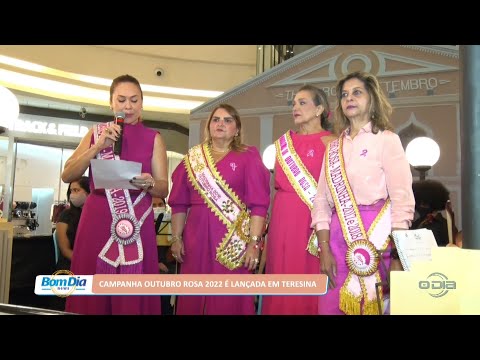 Campanha Outubro Rosa 2022 é lançada em Teresina 30 08 2022