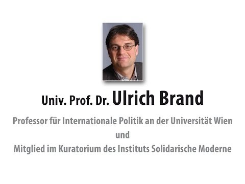 Die Krise der Demokratie Dr. Ulrich Brand