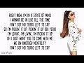 Ariana Grande - NO TEARS LEFT TO CRY (Lyrics) Ariana Grande - NO TEARS LEFT TO CRY (Lyrics)