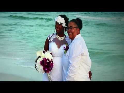 Our Destination Beach Wedding #lgbt #lgbtq #wedding #domo #marriage #wedding video #bride