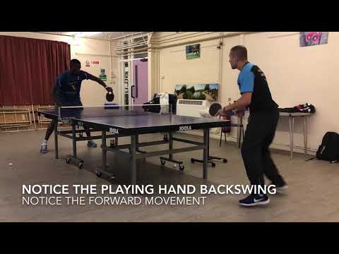 How to Approach a Forehand wide shot in Table Tennis