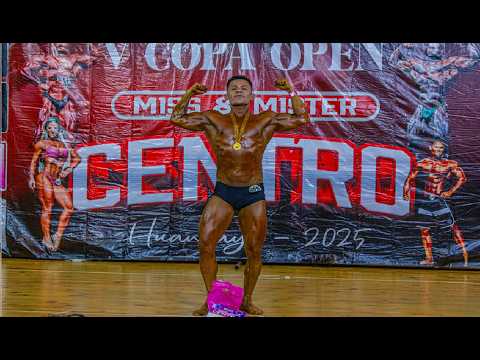 FISICOCULTURISMO SENIOR 70 k. NOVEL - MISS Y MISTER HUANCAYO 2025