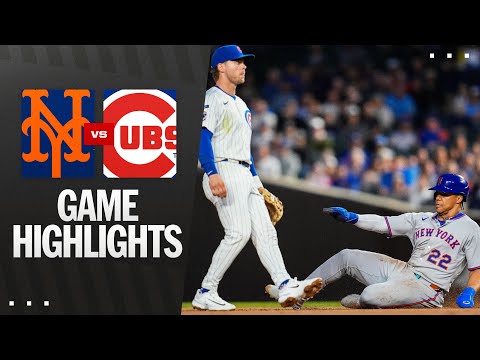 Mets vs. Cubs Game Highlights (9/23/25) | MLB Highlights