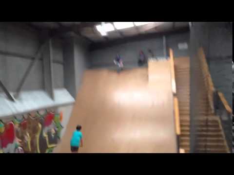 Mega Ramp Scooter Crash Fail