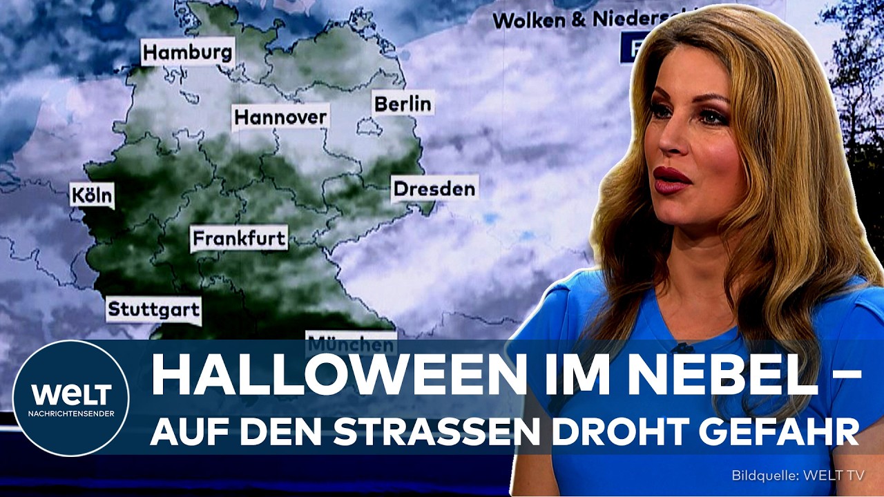 WETTER DEUTSCHLAND: Schauriges Halloween-Wetter! Nebel-Gefahr – „Vorsicht beim Autofahren“