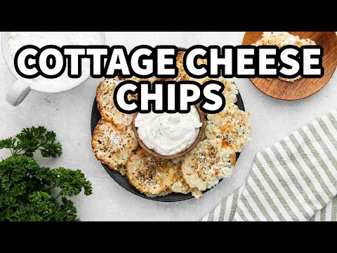 Crispy Cottage Cheese Chips | High-Protein Snack Hack