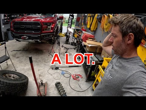 WHAT IT TAKES TO STUFF 37s ON A RAPTOR (Geiser 3\" coil springs and Icon RXT leaf springs)