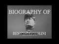 “ BENITO MUSSOLINI ”  1962 BIOGRAPHY OF ITALIAN FASCIST DICTATOR  DOCUMENTARY FILM  57384