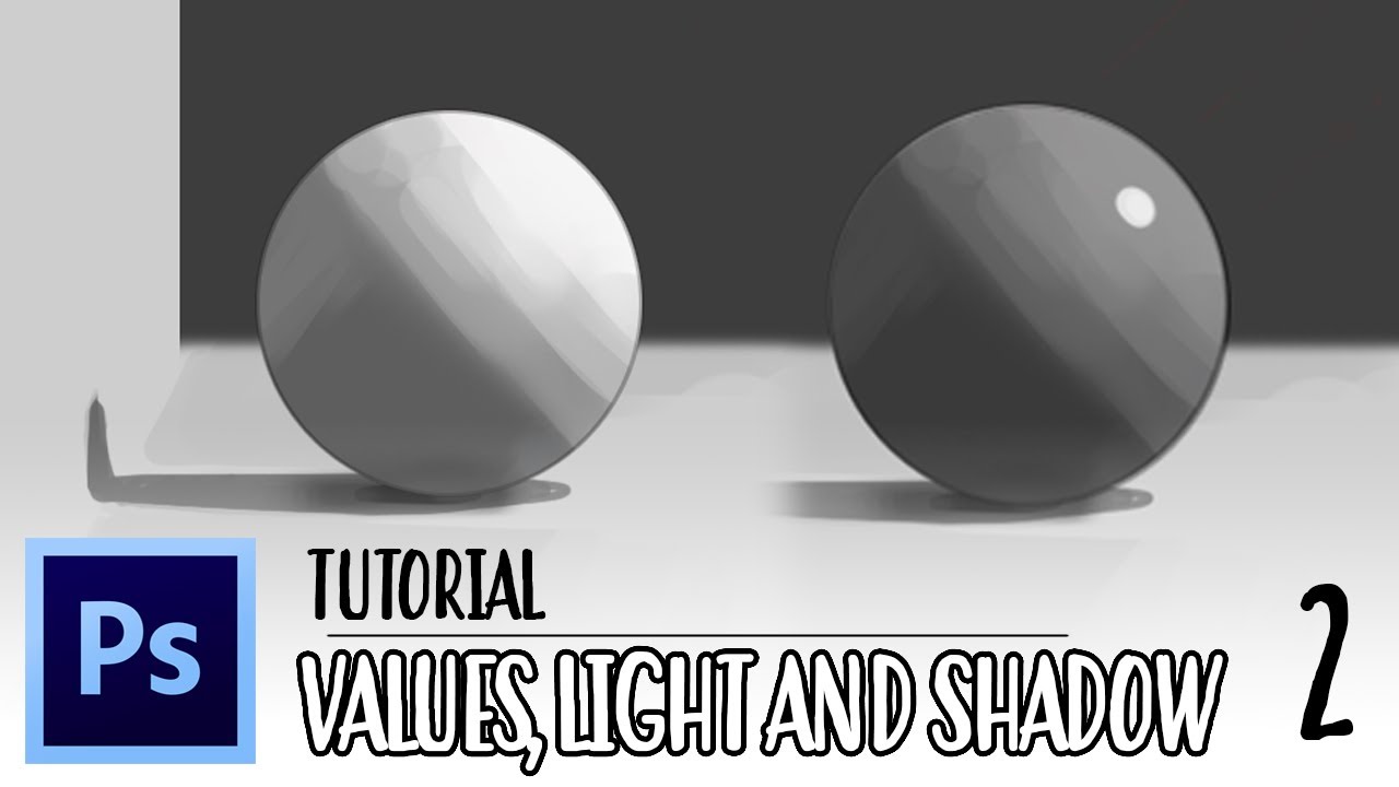 Values, Light and Shadow - Part 2 | Digital Art Tutorial