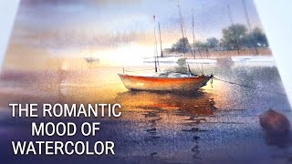 You Can Do It Too: Painting a Dreamy Sunset Lake – Doesn't It Look Easier Now?