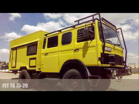 Iveco 90-16 THW Magirus 4x4, Basis für Expeditionsmobil/ Fernreisemobil FETMOBIL TR 75  Allrad LKW