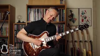 Video thumbnail for Nik Huber Dolphin II Electric Guitar Played By Stuart Ryan Part One by Carter Vintage Backstage