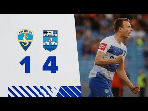 HNK Hrvatski Nogometni Klub Sibenik 1-4 NK Osijek 