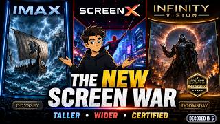 The Truth About Your Next Cinema Ticket: IMAX vs ScreenX vs Infinity Vision