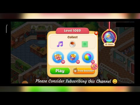 Matchington Mansion Level 1069 - One Try Level/ iOS/Android