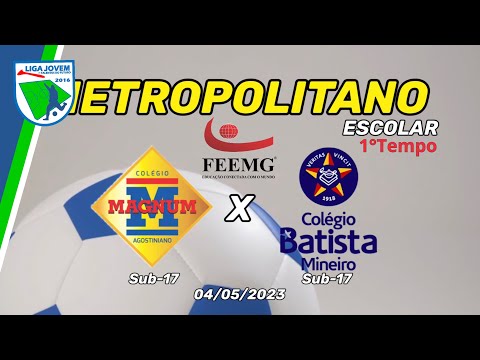 Magnum x Batista Sub-17 1º Tempo 04/05/2023
