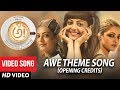 AWE Theme Song Opening Credits Awe Video Songs అ Kajal Aggarwal Regina Nithya Menon Eesha