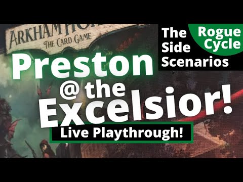 Arkham Horror LCG Solo: An Expensive Hotel Stay! (Murder at the Excelsior Hotel)