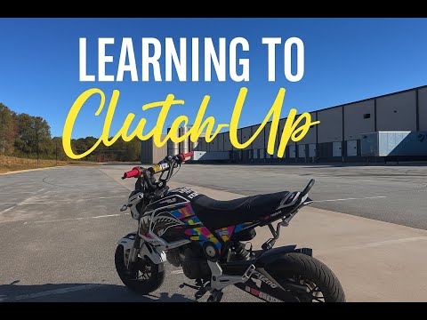HOW to CLUTCH up WHEELIE- Honda Grom (Step-By-Step for Beginners)