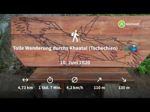 Tolle Wanderung durchs Khaatal (Tschechien)🚶⛰️🗻