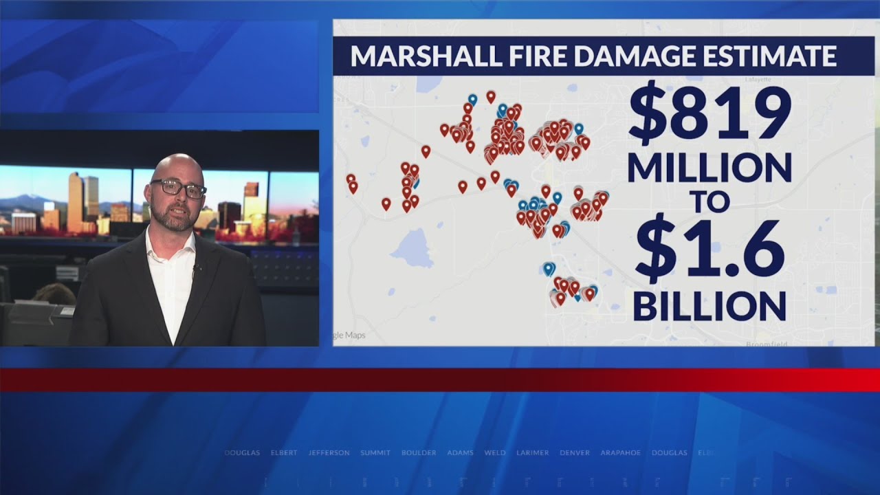 Colorado’s Marshall Fire expected to be 10th-costliest in U.S. history