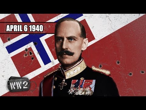 032 - Germans and British make their way to the North  - WW2 -  April 6 1940