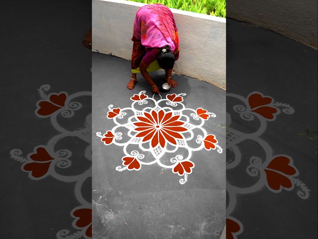 Portrait Rangoli Designs by Rangoli Designs - Folk Art of India